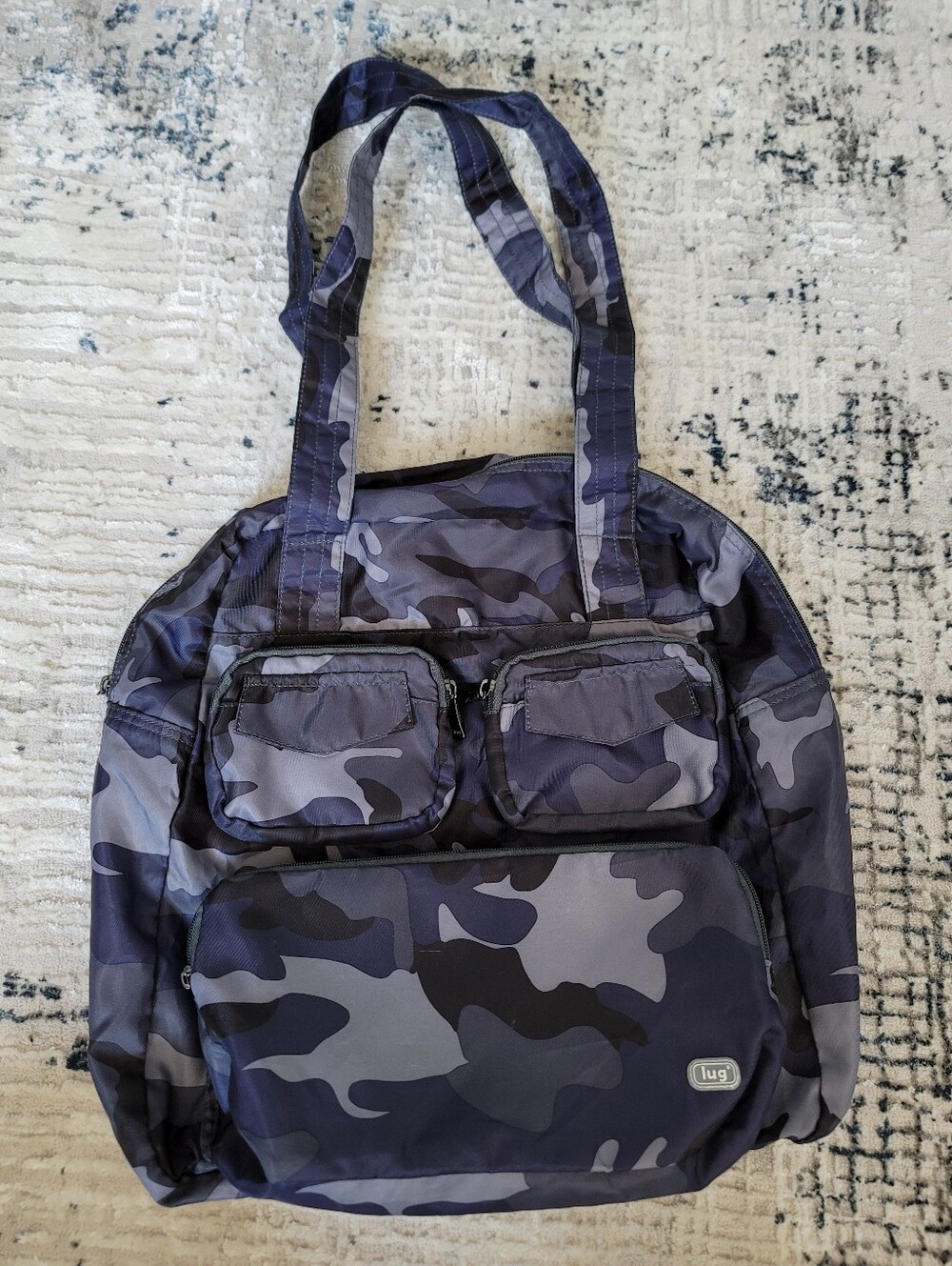 Lug Puddle Jumper Packable Tote - Camo Print - Excellent Condition